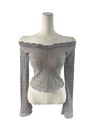 Rare antique lace off top