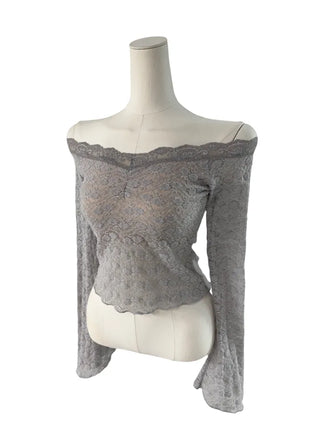 Rare antique lace off top