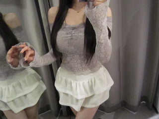 Rare antique lace off top