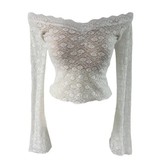 Rare antique lace off top