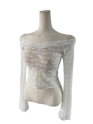 Rare antique lace off top