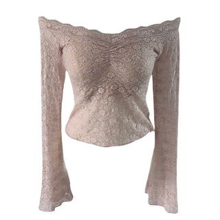Rare antique lace off top