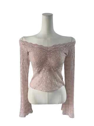 Rare antique lace off top