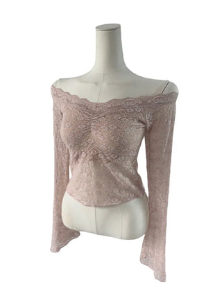 Rare antique lace off top