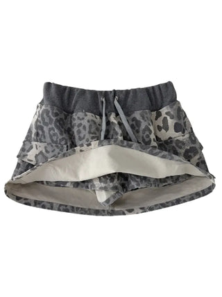 Cargo Leopard Skirt