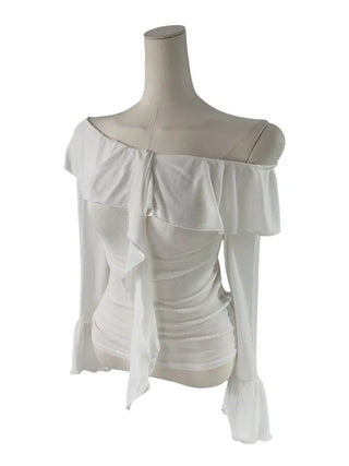 Kiara Frill Wave Off-Shoulder T