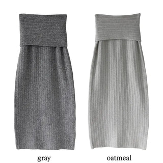 knit folding skirt