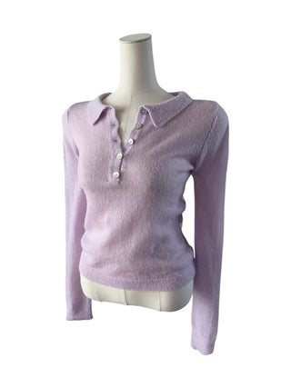 Eli See-through Wool Kara Knit