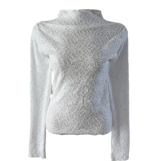 Babian lace half-neck top