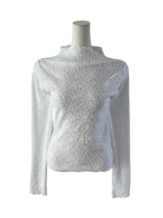 Babian lace half-neck top