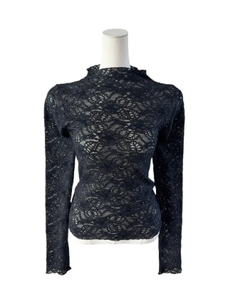 Babian lace half-neck top