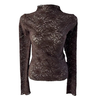 Babian lace half-neck top