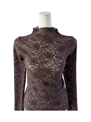 Babian lace half-neck top