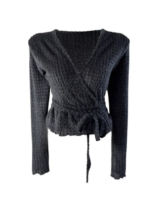 hair rabbit strap knit