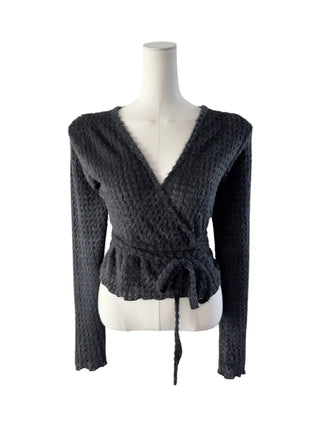 hair rabbit strap knit