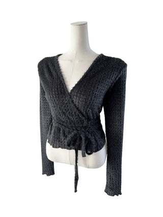 hair rabbit strap knit