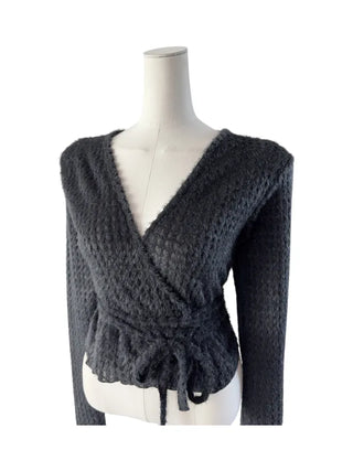 hair rabbit strap knit