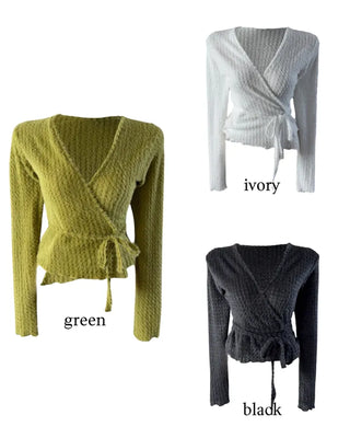 hair rabbit strap knit