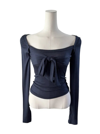Glam Up Ribbon Square T