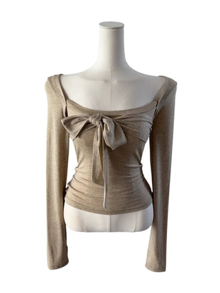 Glam Up Ribbon Square T