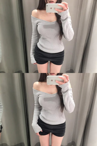 Kane Ballet Core Off-Shoulder T