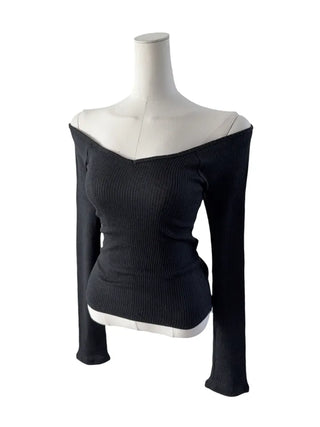 Kane Ballet Core Off-Shoulder T