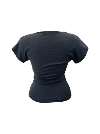 Bering belt strap ribbon short sleeve T