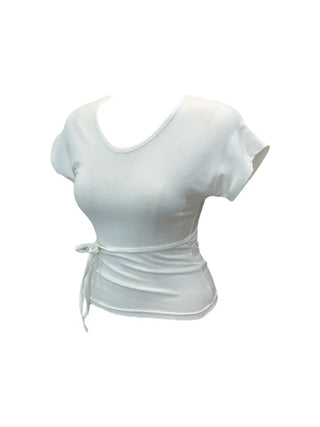 Bering belt strap ribbon short sleeve T