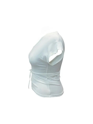 Bering belt strap ribbon short sleeve T