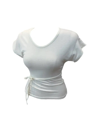 Bering belt strap ribbon short sleeve T