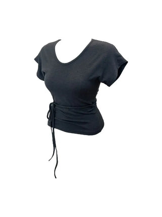 Bering belt strap ribbon short sleeve T