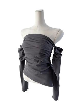 Michelle Warmer Top Shirring BL Michelle Warmer Top Shirring Blouse