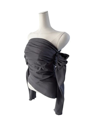 Michelle Warmer Top Shirring BL Michelle Warmer Top Shirring Blouse