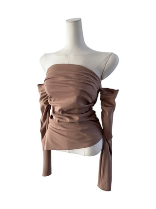 Michelle Warmer Top Shirring BL Michelle Warmer Top Shirring Blouse