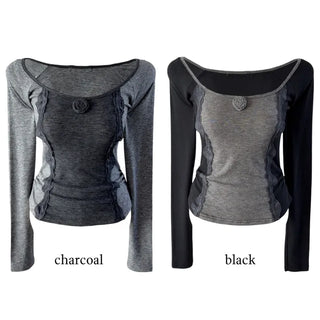 Blyn Rose Long Sleeve T