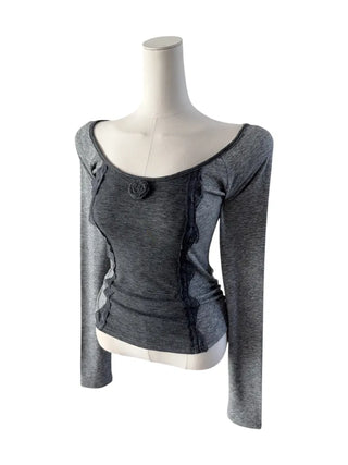 Blyn Rose Long Sleeve T