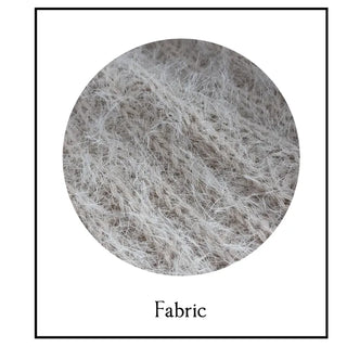 Tree loose fur cardigan