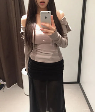 Piece split colored hoodie