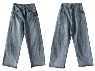Side pocket denim