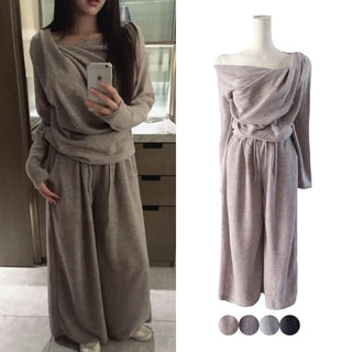 Laella twisted shirring loose set