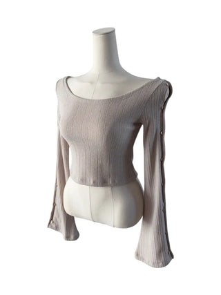 Kian Burton Slit V Knit