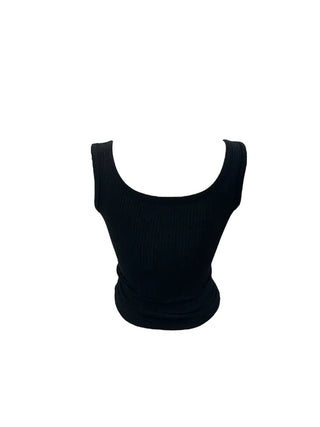 Vere button sleeveless Vere button sleeveless