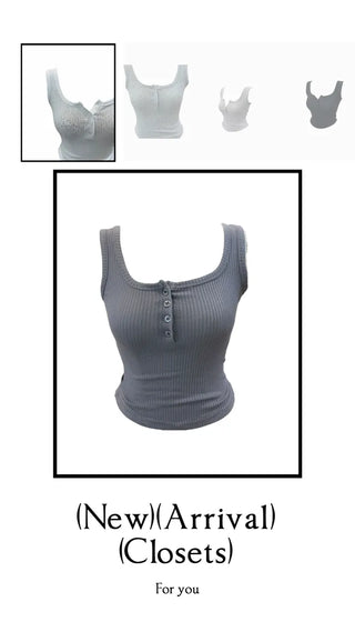 Vere button sleeveless Vere button sleeveless
