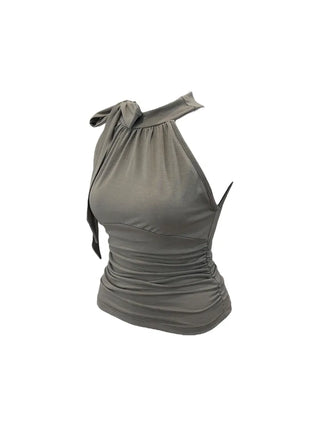 Wish hool strap holterneck top