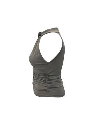 Wish hool strap holterneck top