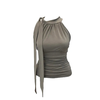 Wish hool strap holterneck top