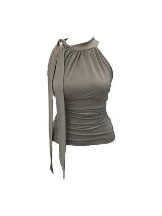 Wish hool strap holterneck top