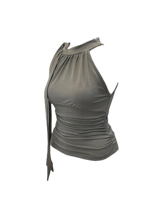 Wish hool strap holterneck top