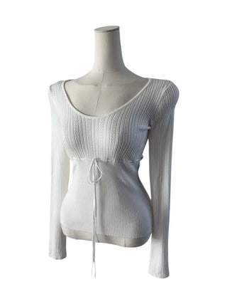 lira ribbon strap knit