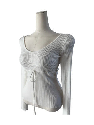 lira ribbon strap knit